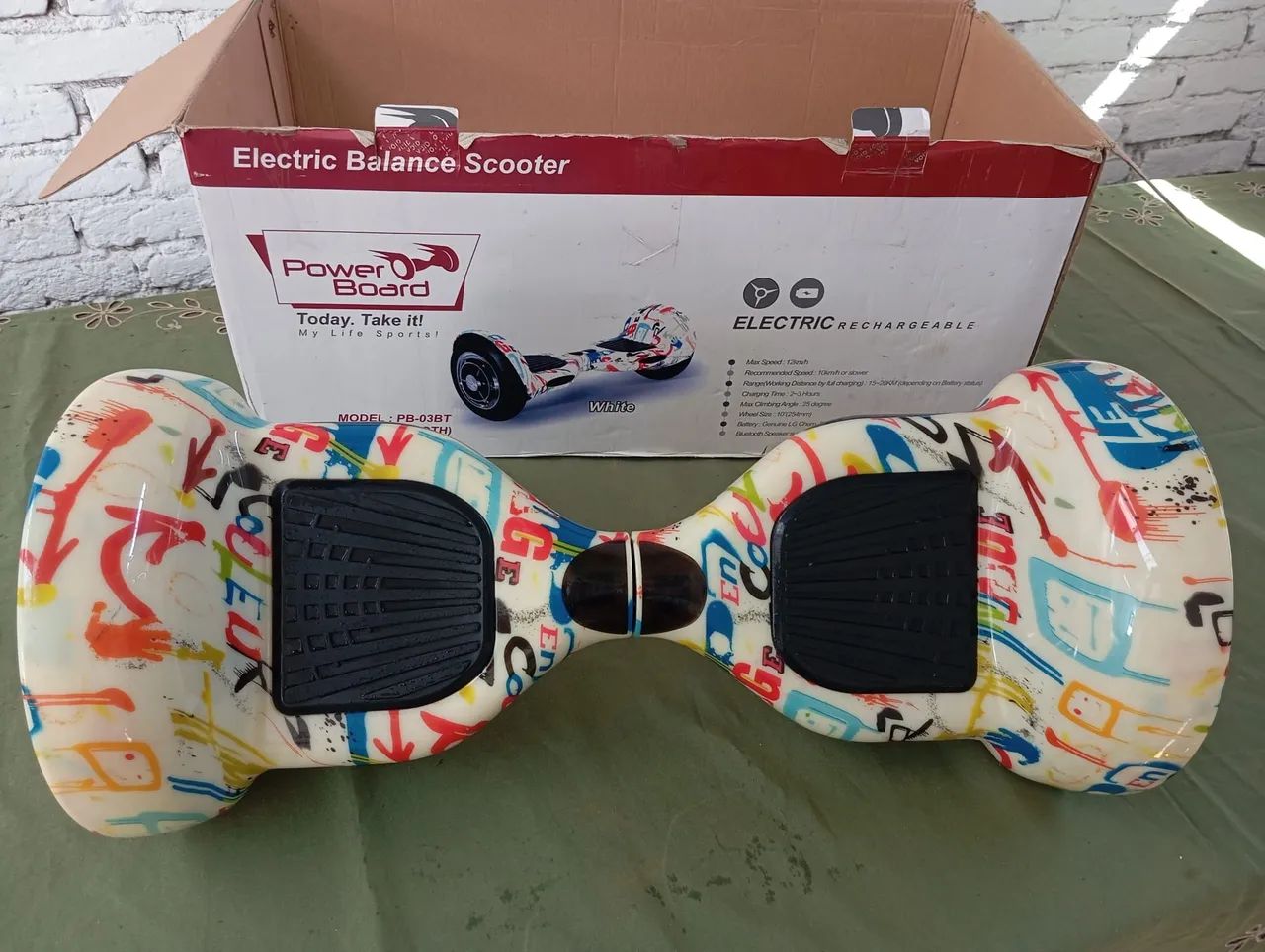 Hoverboard Power Board Elétrico Infantil com Design Exclusivo