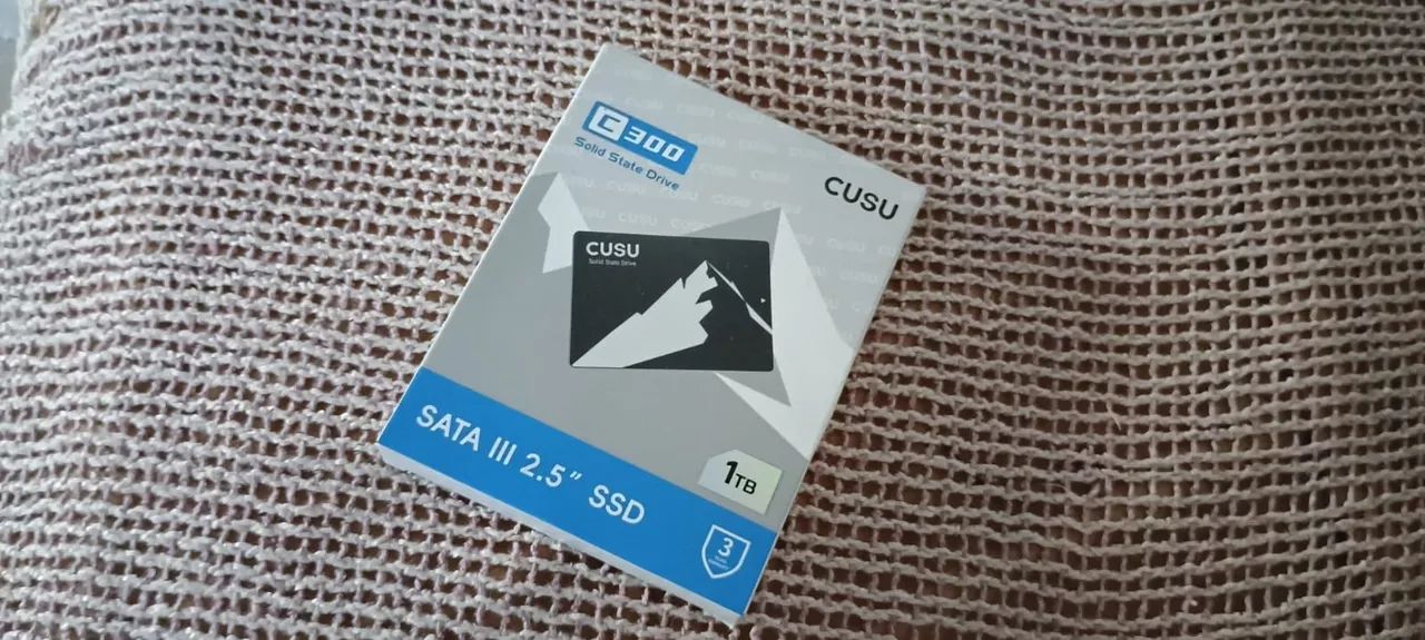 SSD 1 TB novo na caixa 