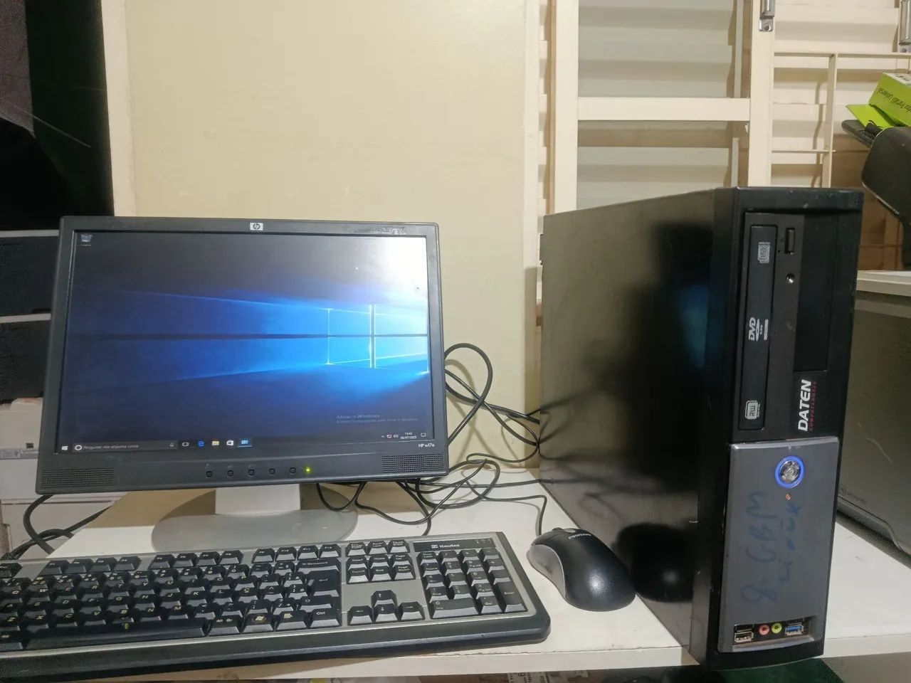 Computador completo CPU a10 8gb HD de 500gb windows 10  - Foto 6