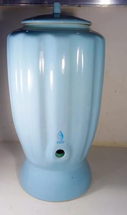 Filtro talha de porcelana antiga Esca