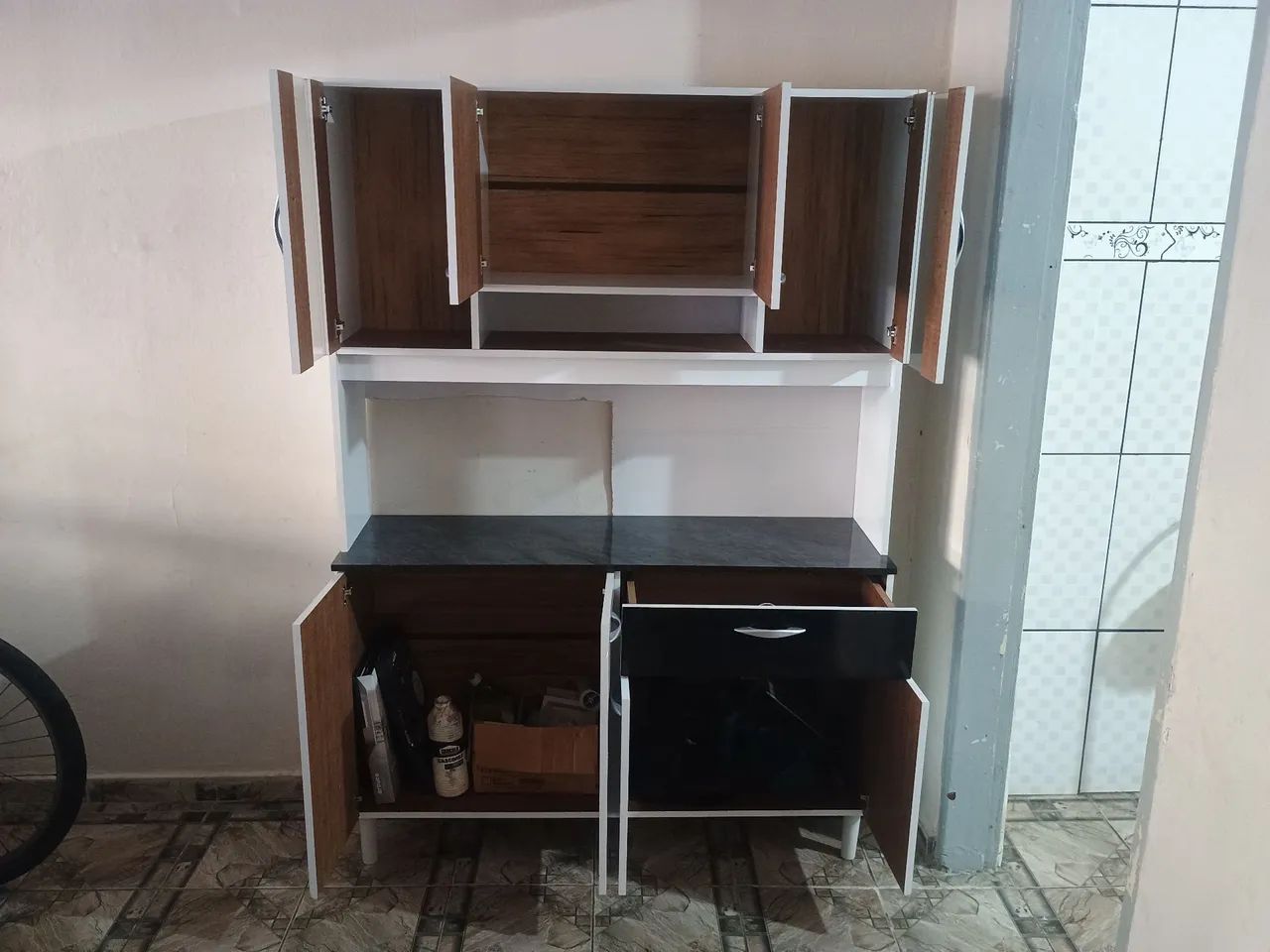 Armário de Cozinha 1,20 comp x 0,35 prof x 1,73 alt - Foto 2