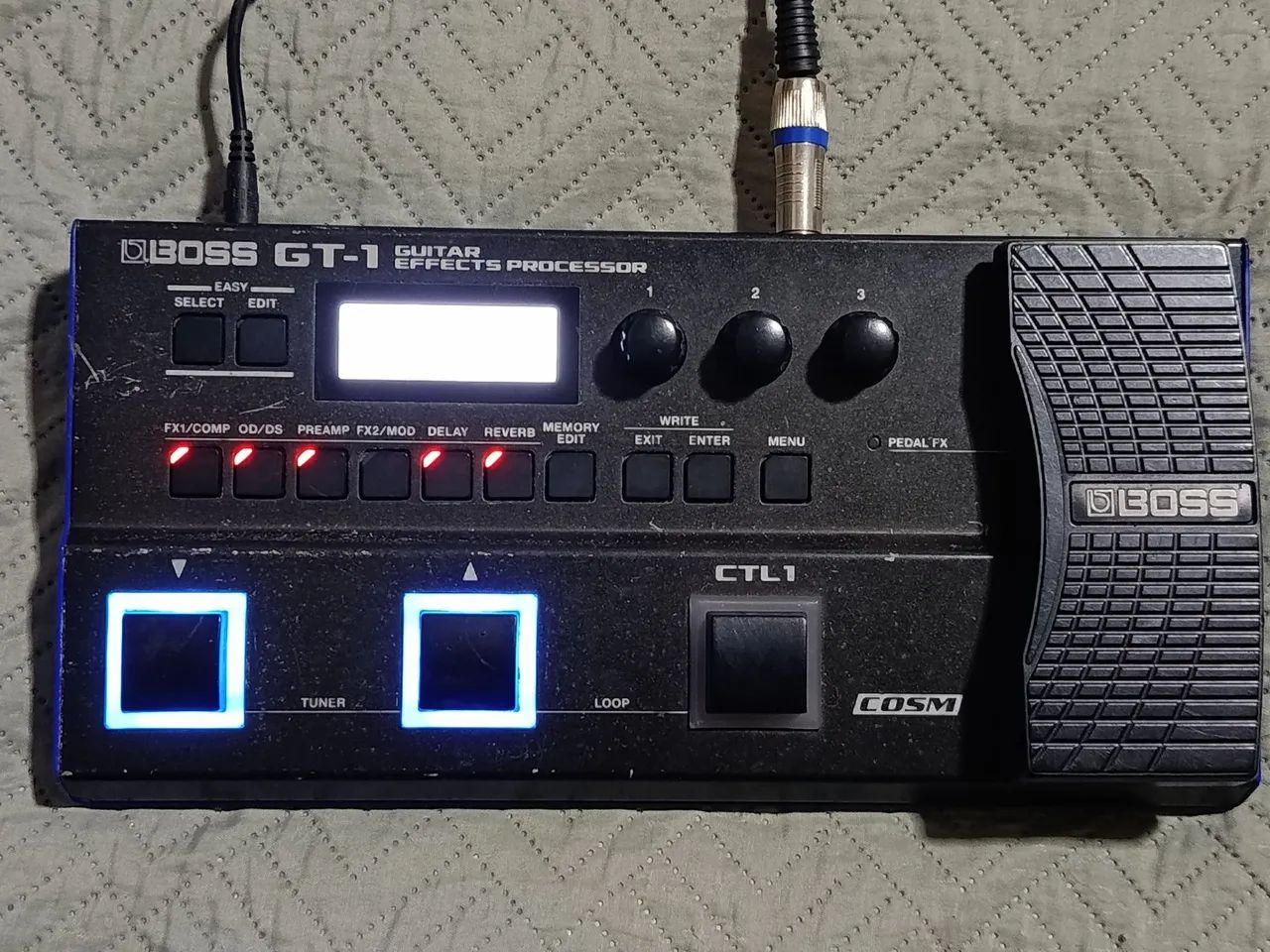 BOSS GT-1 Guitar Effects Processor - Seminovo - Foto 5