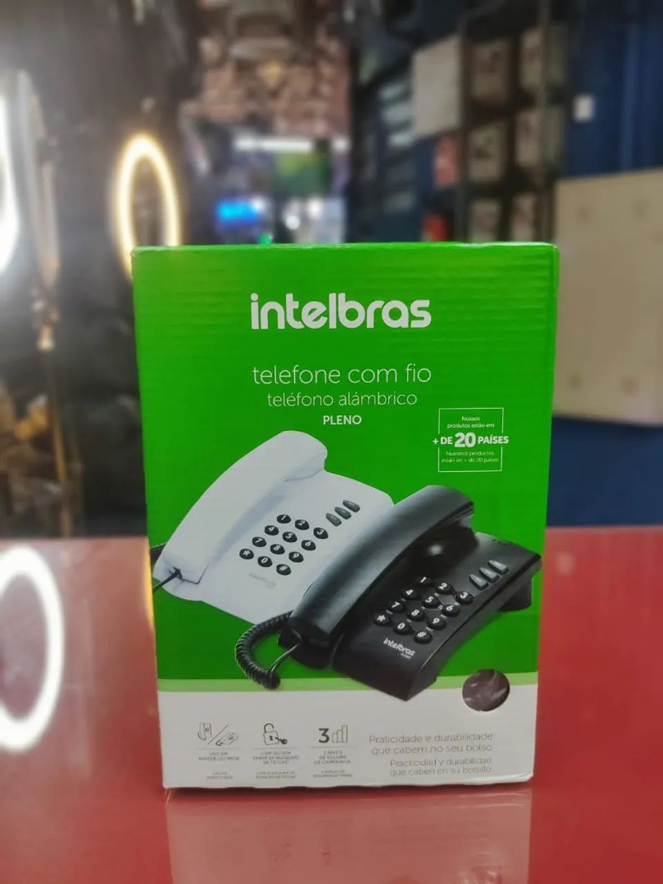 Telefone Fixo Intelbras Pleno