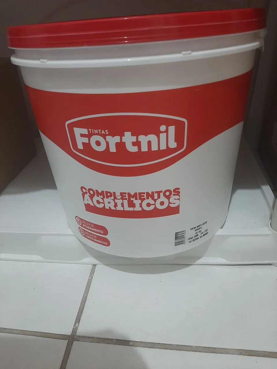 Impermebilizante para LAJES FORTNIL 16 Kg - Complementos