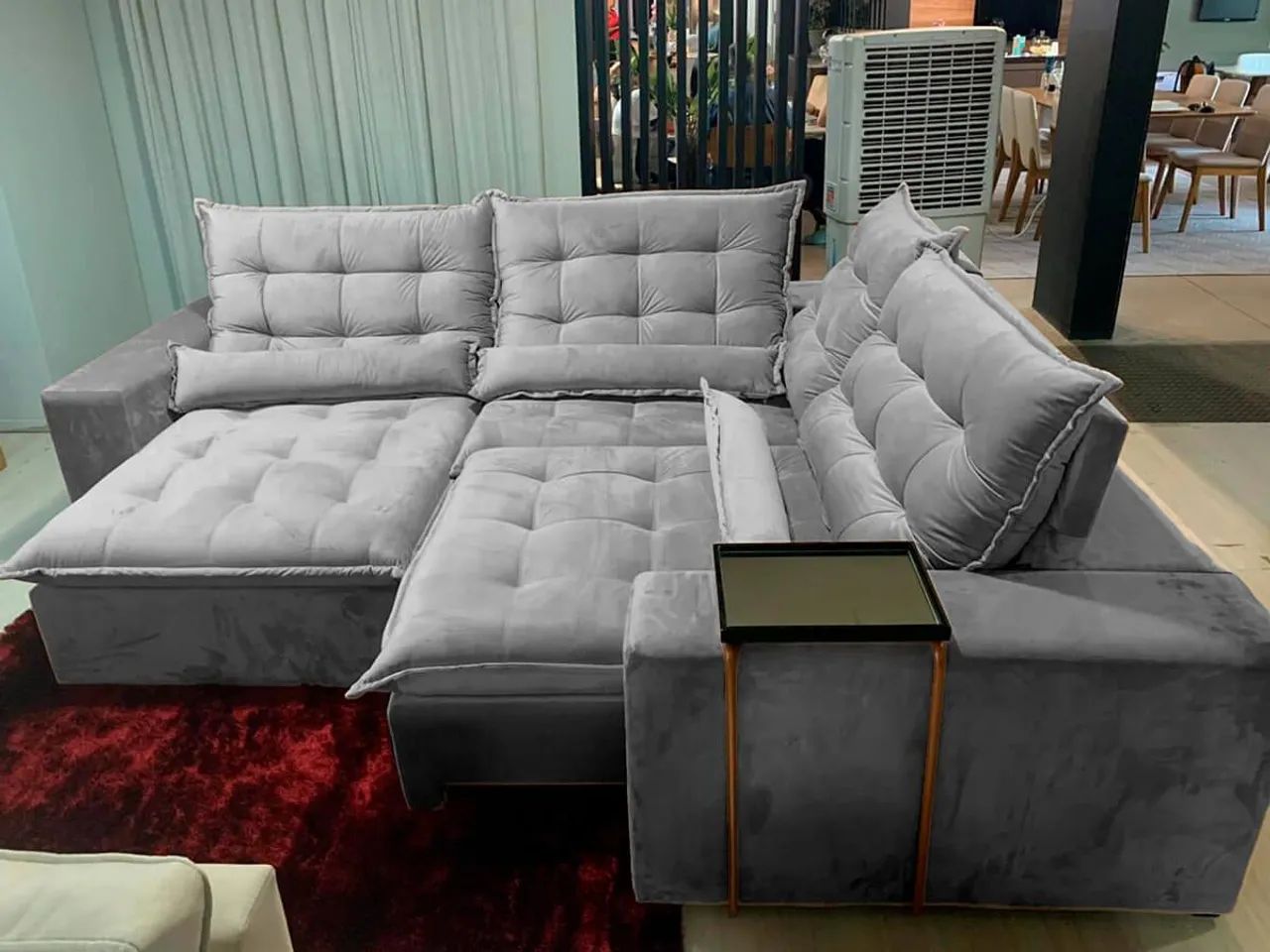 Sofá Retratil de Canto Conforto e Estilo para sua Sala457517269412096002