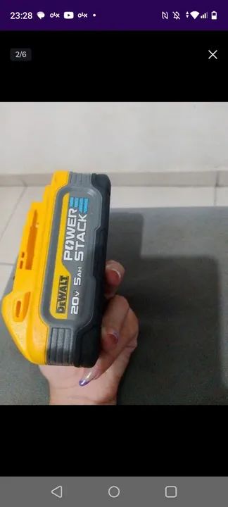 Bateria para ferramenta de impacto - Foto 5