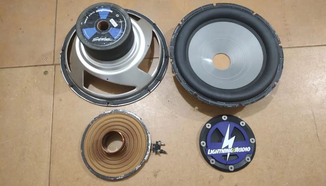 Par de subwoofer 12 polegadas para concertos! - Foto 2