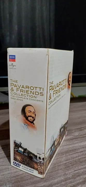 DVD'S Box Pavarotti e Friends 4 DVD'S, 1992 á 2001. - Foto 2