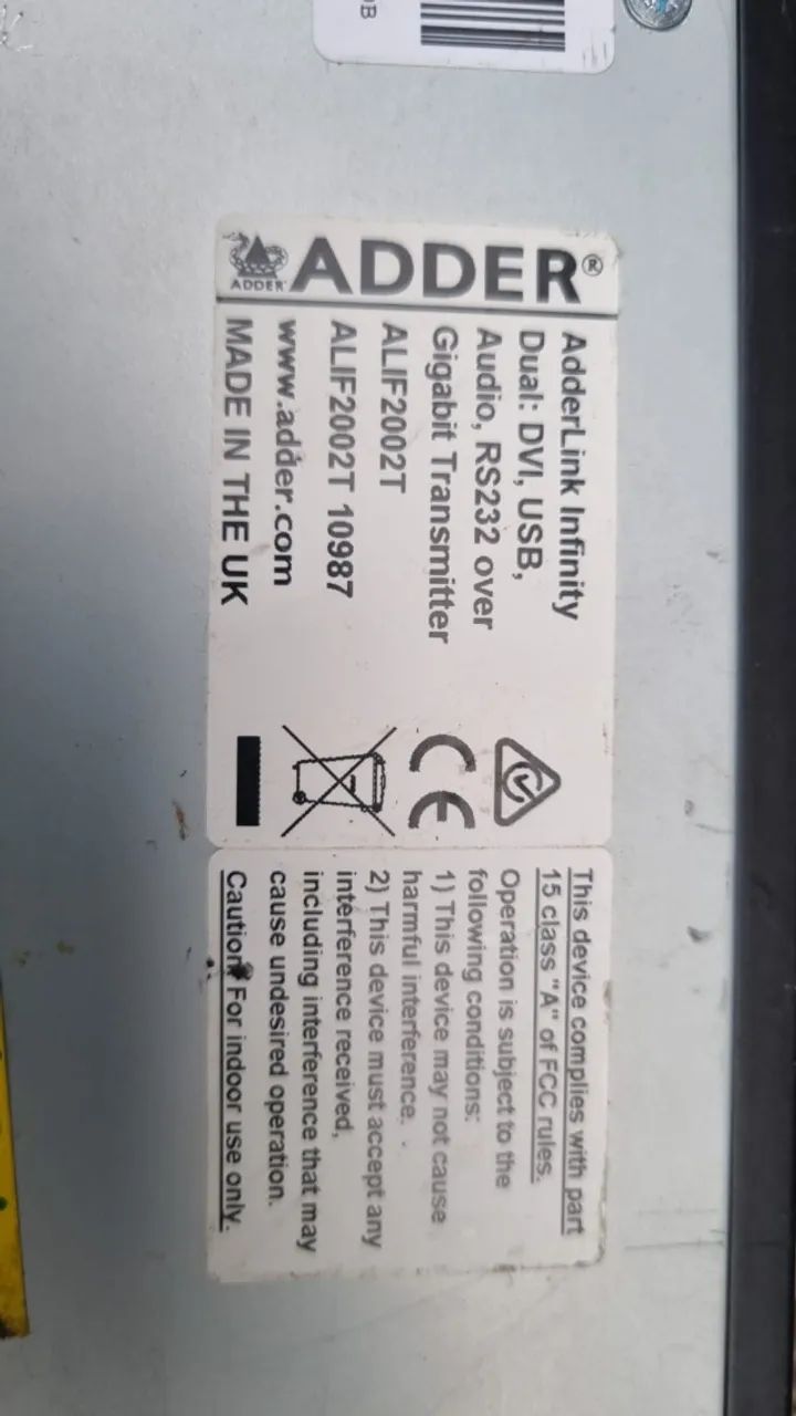 Transmissor Adder AdderLink Infinity Dual Transmit TX - Foto 3