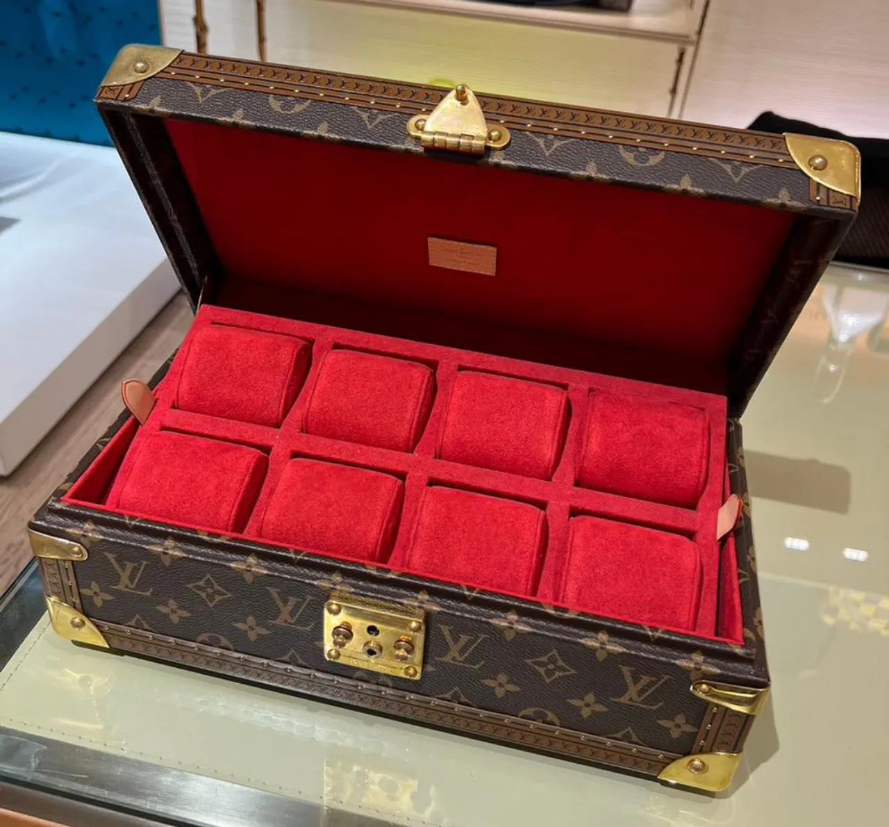 Porta-Relógios Louis Vuitton pronta entrega 