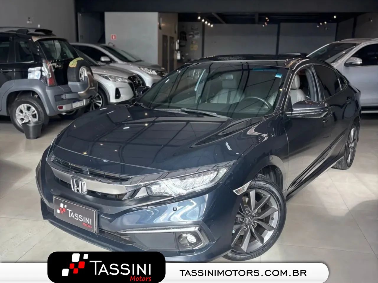 HONDA CIVIC 2.0 16V FLEXONE EXL 4P CVT AZUL 2021