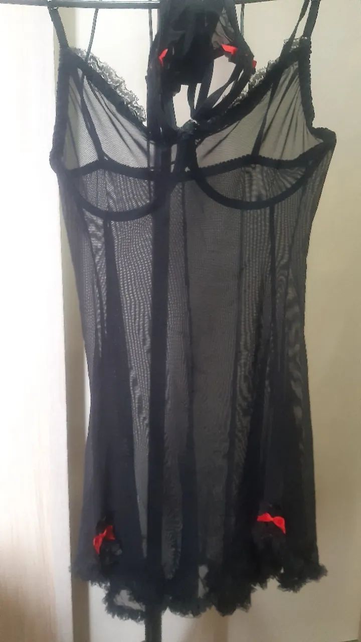 Camisola tule sexy  - Foto 2