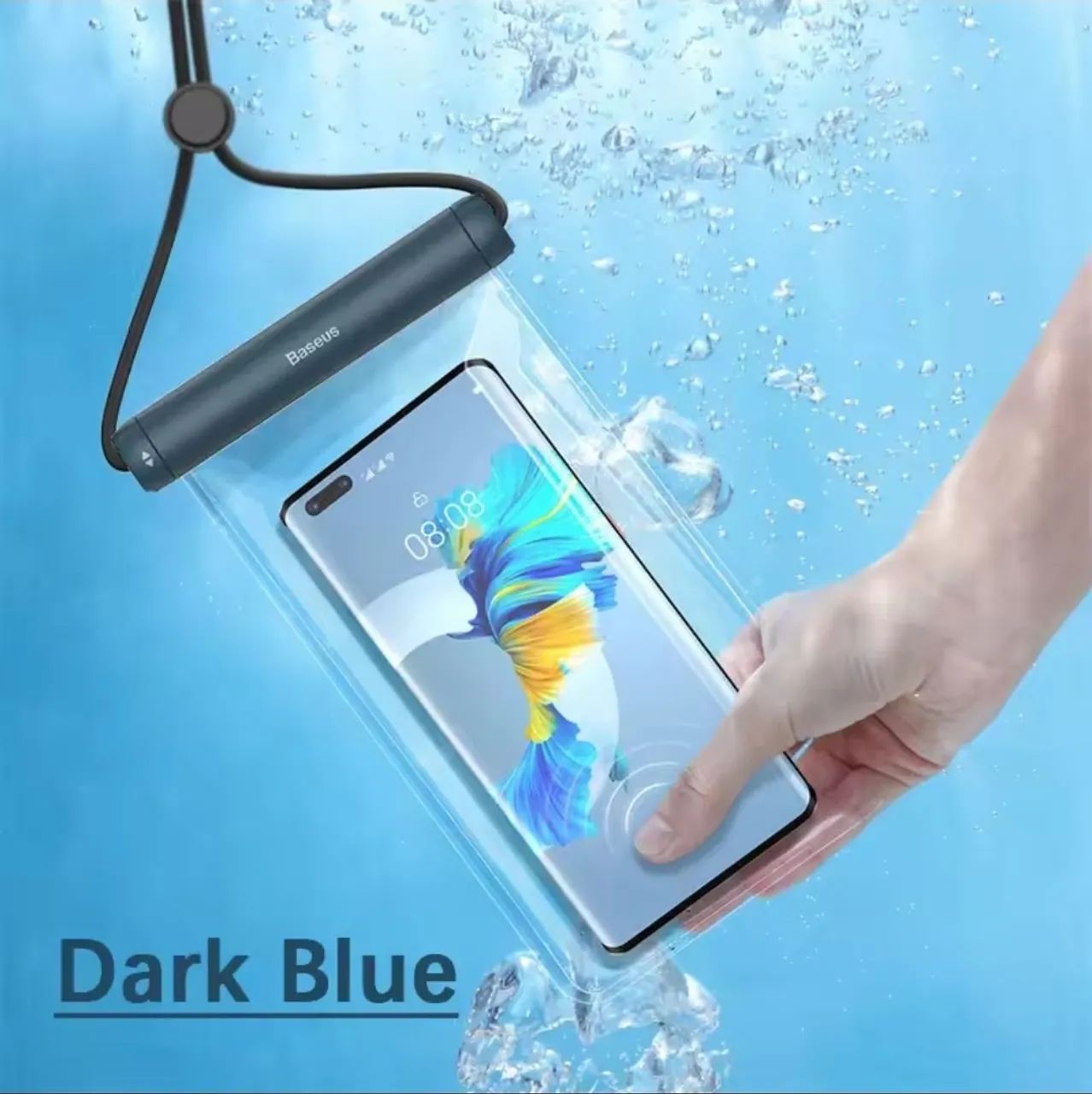 Capa a Prova D'água Baseus IPX8 para Smartphones 