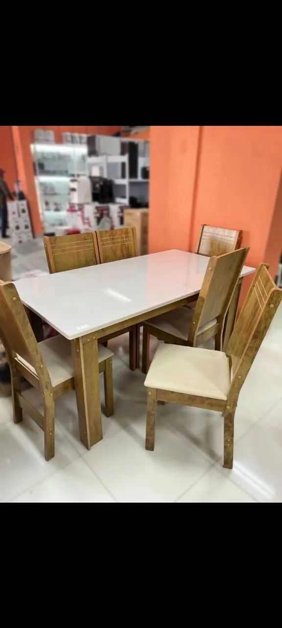 Mesa 6 cadeiras milena - Foto 2