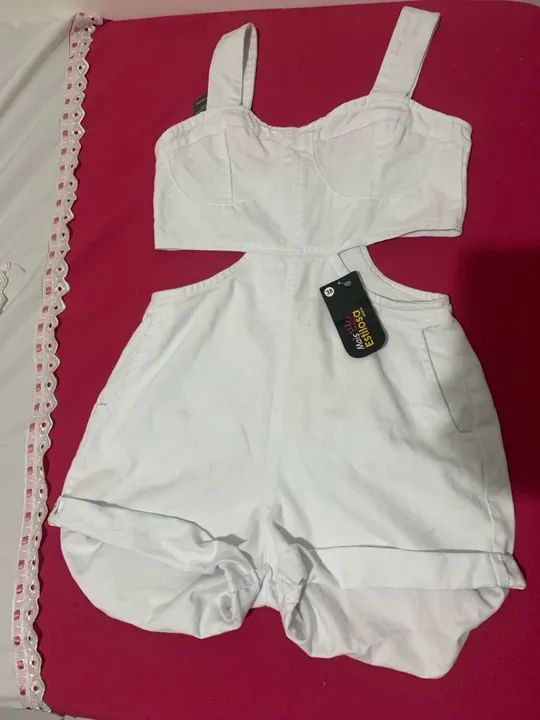 Macacão branco - Foto 2