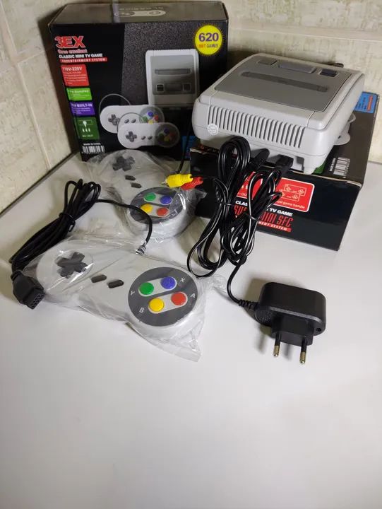 Console de Vídeo Game Clássico Mini 620 Jogos - Foto 3