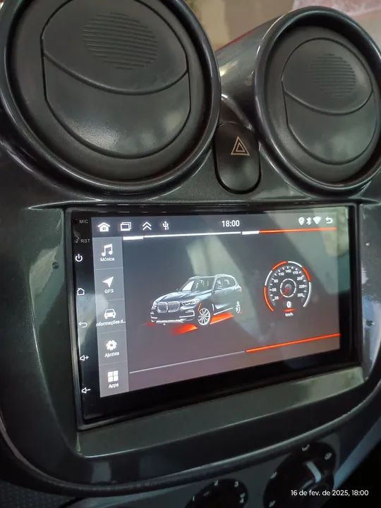Central Multimídia Android Carro - Foto 2