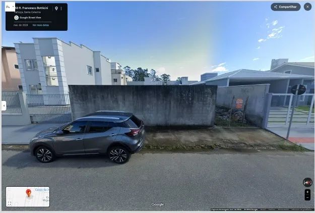 Terreno Plano Murado 360m² no Aririú - Rua Tranquila e Perto de Tudo - Foto 4