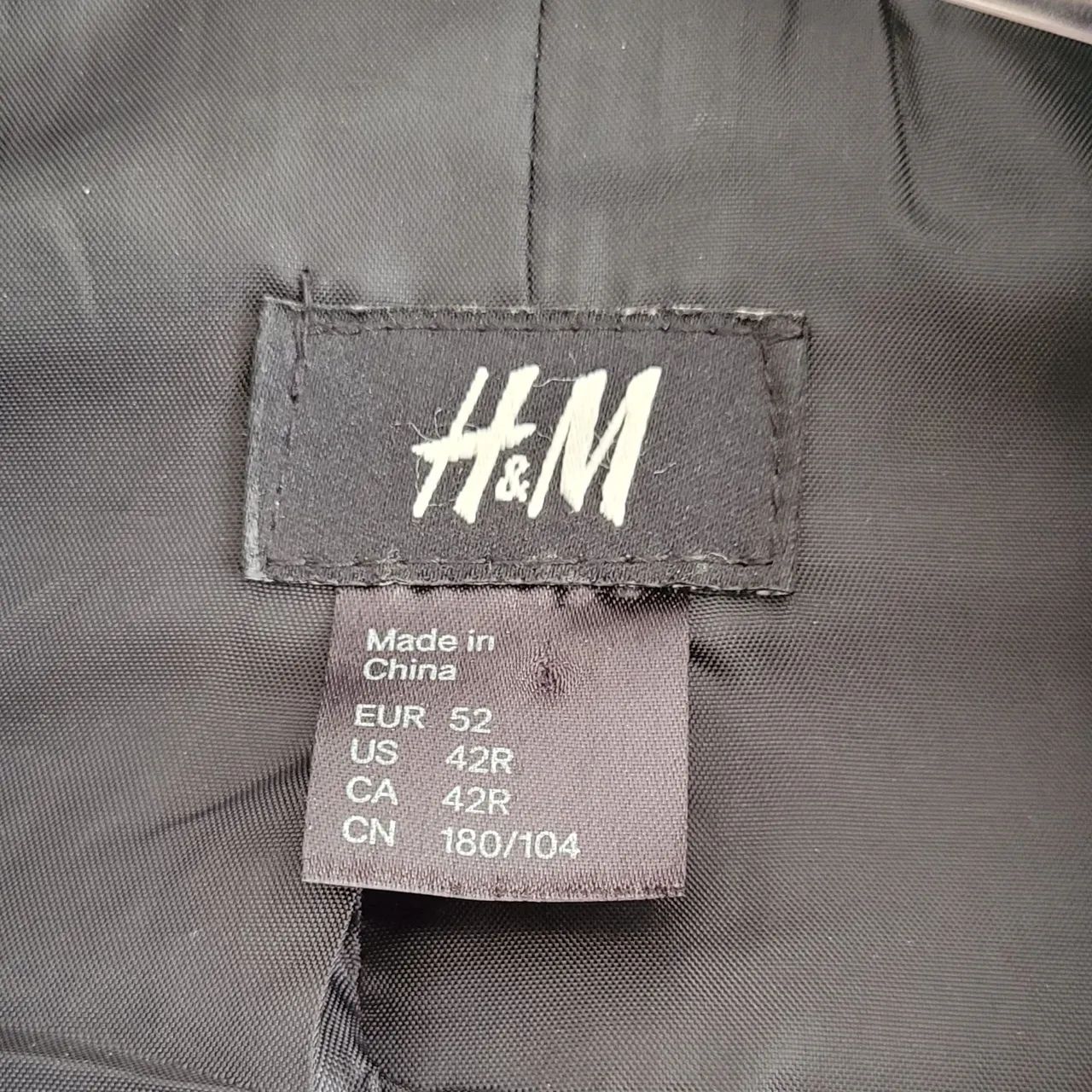 Casaco H&M Cinza Masculino - Foto 3