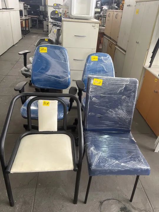 Cadeiras de Escritório - Diversos Modelos - Ótimas Oportunidades! - Foto 4