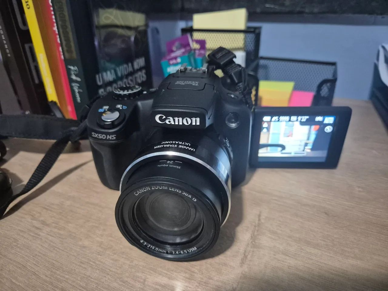 Canon sx50 hs 12.1mp 50x zoom full hd  powershot - Foto 5