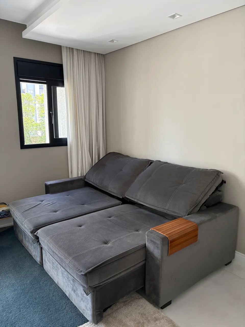 Sofá retrátil reclinavel