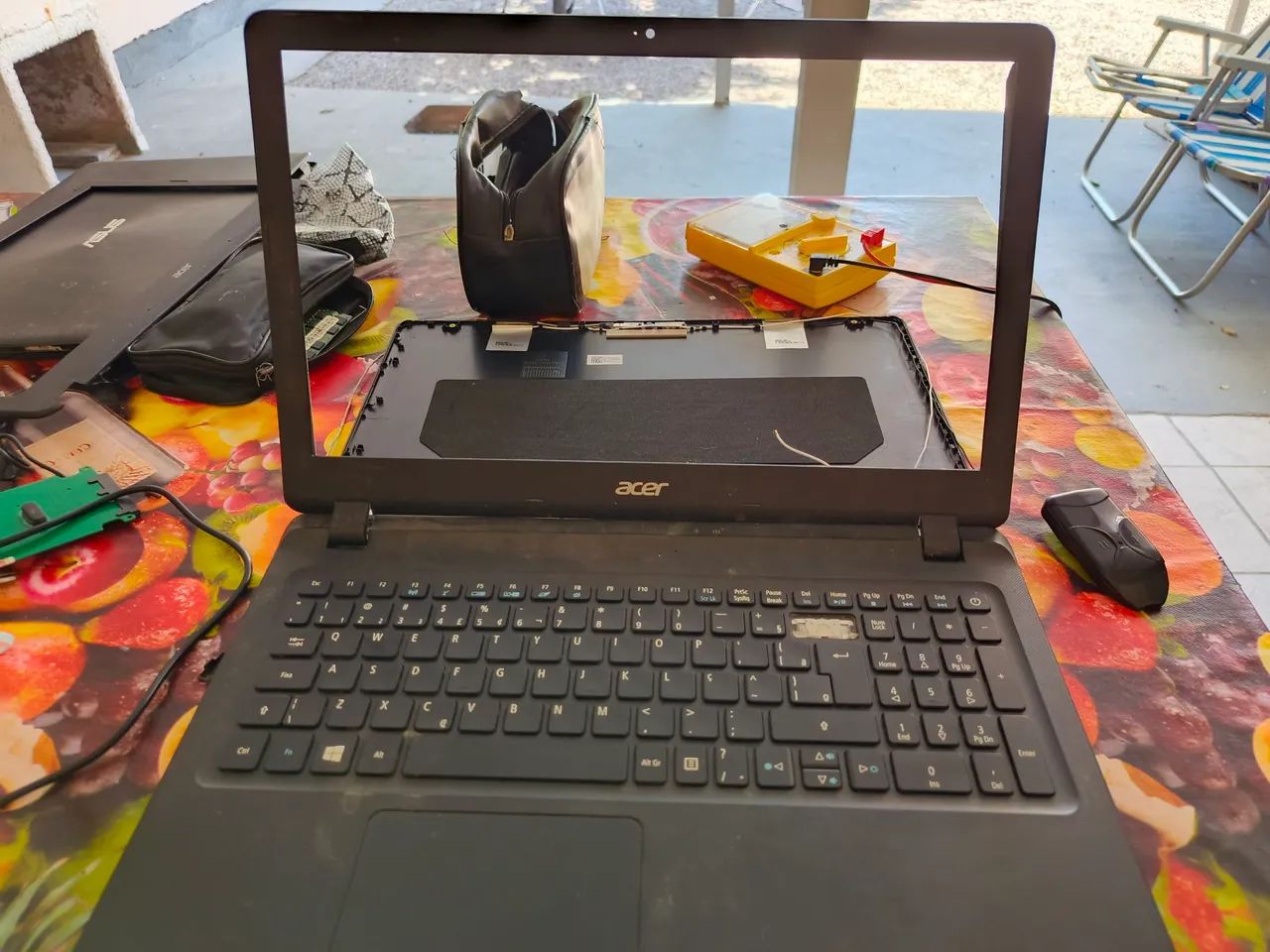 Placa mãe Acer ES1-572-3562 i3 6 geração funcionanado como visto nas imagens. - Foto 4