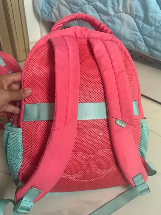 Kit Mochila e Lancheira Luluca - Foto 4