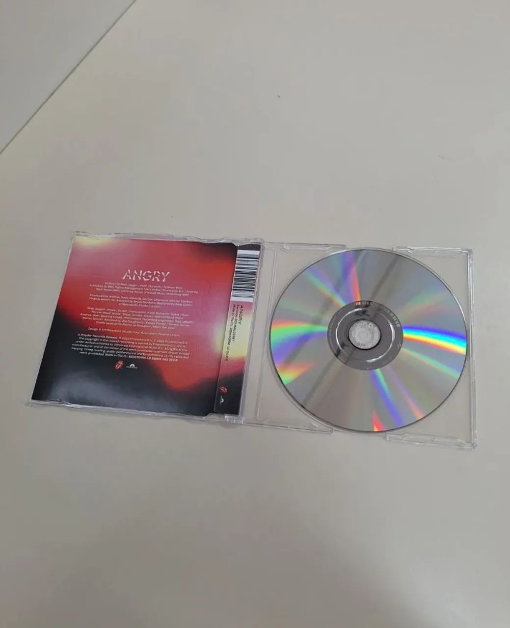 Cd Rolling Stones - Angry- Single importado Alemanha  - Foto 2