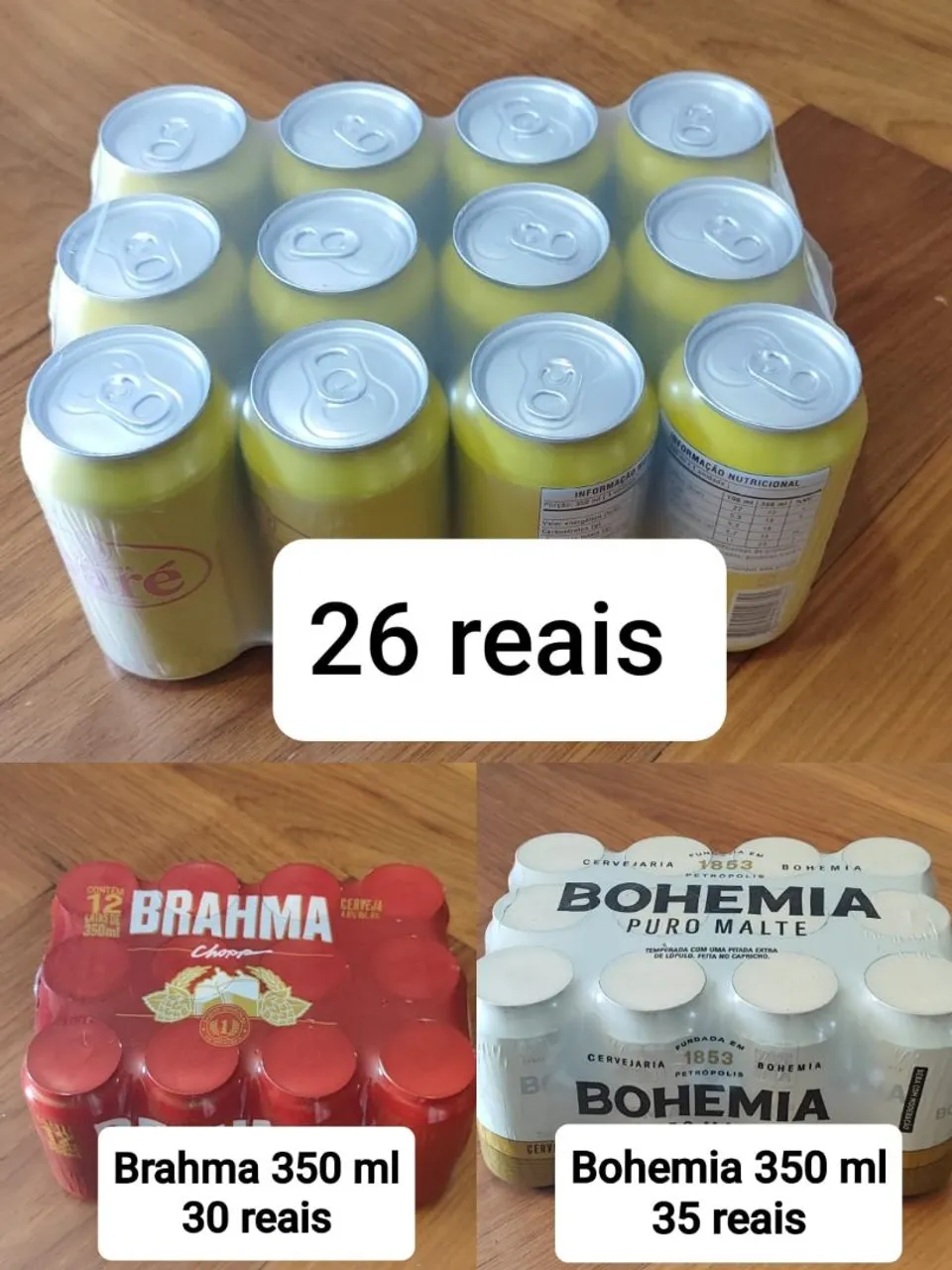 Baré lata 350 ml