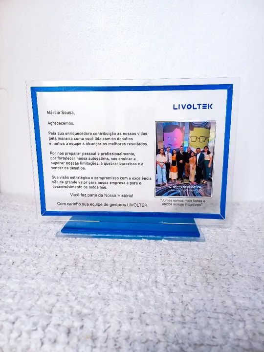 DISPLAY DE HOMENAGEM COM FOTO - Foto 5