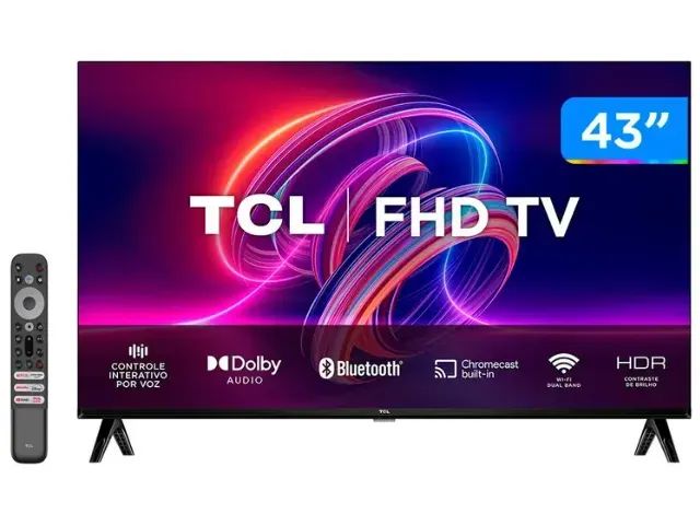 Smart TV 40? Full hd led tcl 40S5400A(produto novo/ lacrado/com garantia de fábrica)