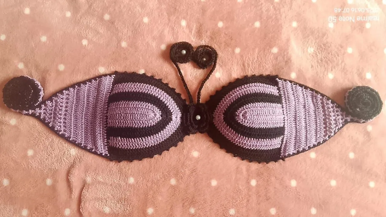 Cropped em crochê