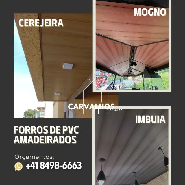 MEGAPROMOÇÃO >> Forros de PVC com a qualidade ALLAS. Renove sua casa com elegância!