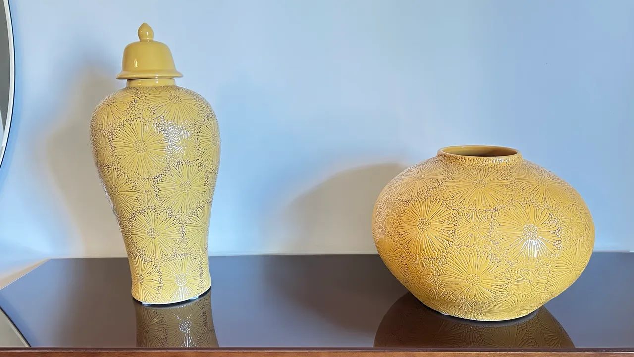 Vasos de Cerâmica. 