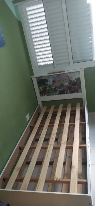 Cama Solteiro com auxiliar  - Foto 3