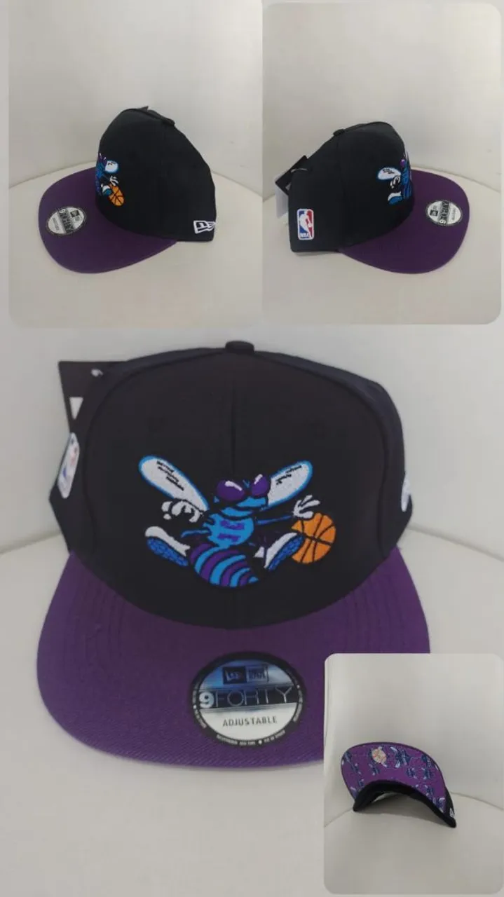 Boné Charlotte Hornets New Era 9Forty