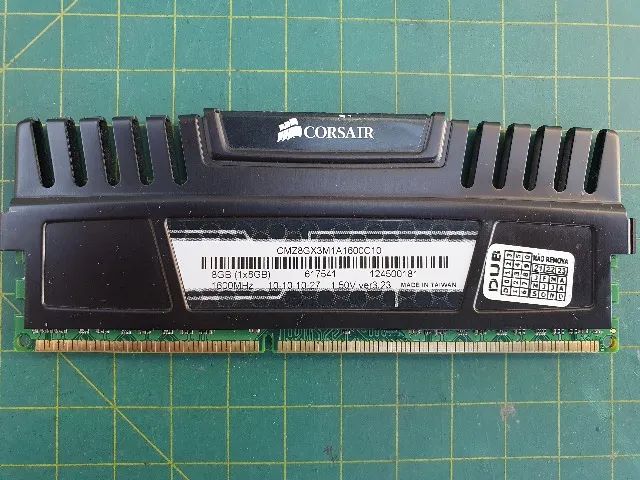 Memória 8GB Corsair Vengeance DDR3 1600Mhz CMZ8GX3M1A1600C10    R$ - 139,00 - Foto 3