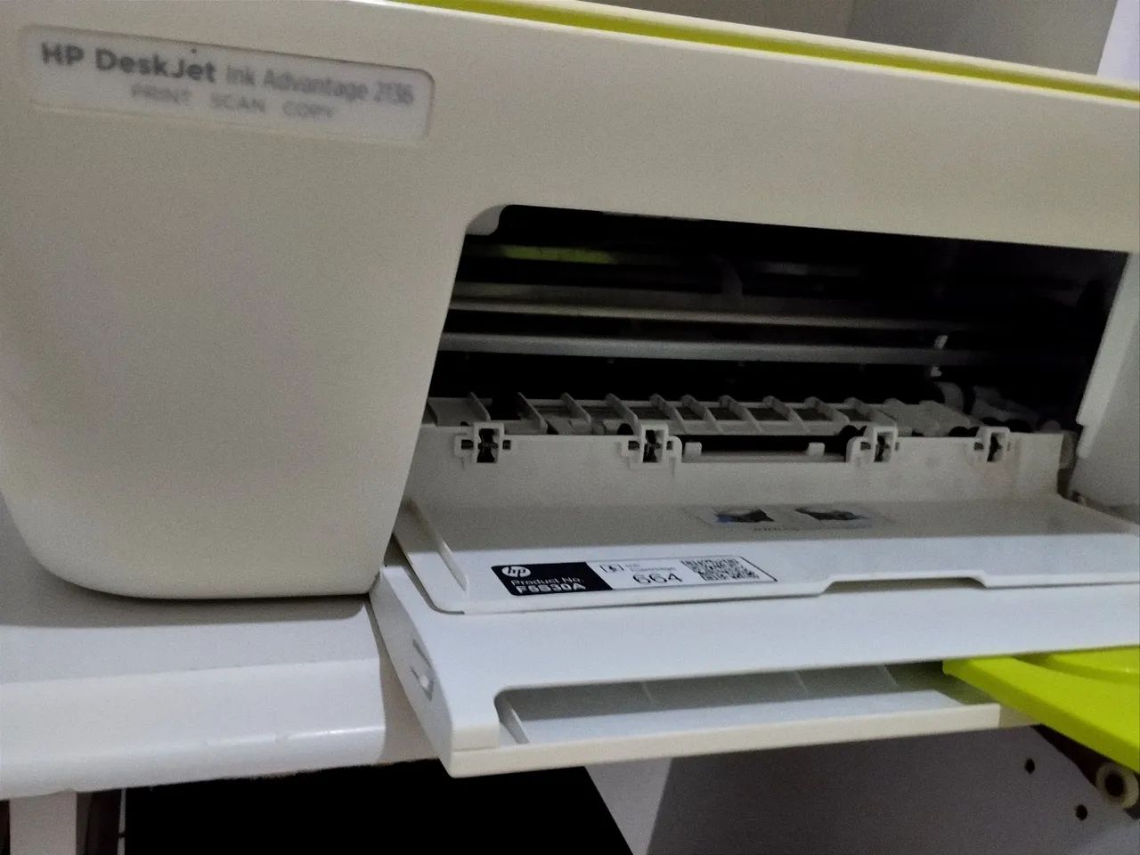 Impressora HP DeskJet Ink Advantage 2136 - Multifuncional - Foto 4