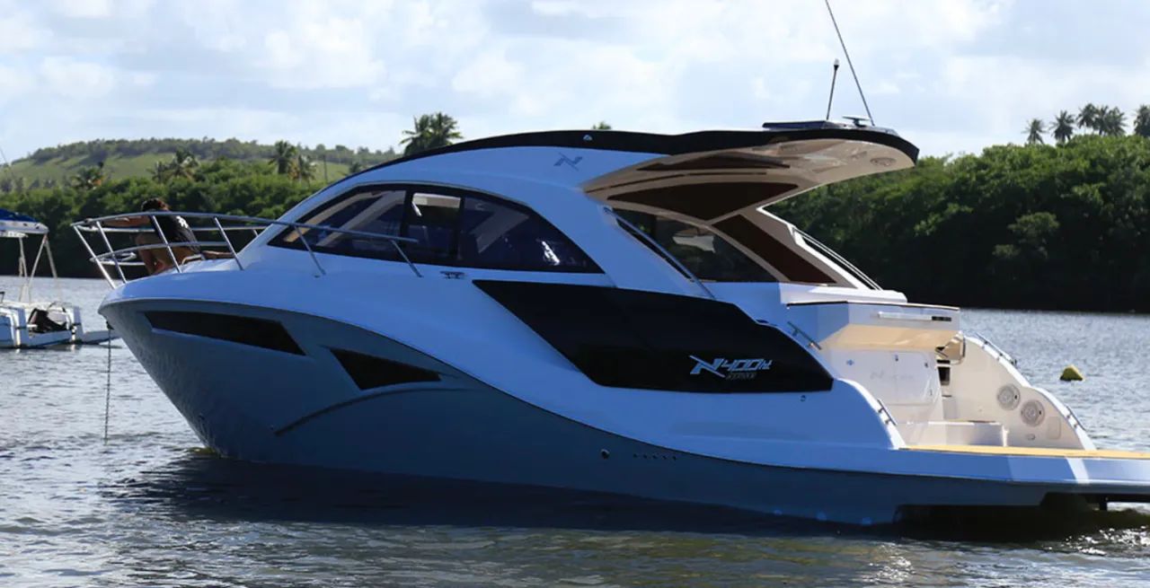 ALUGUEL DE LANCHA NX 40 PÉS 14 PESSOAS  - Foto 4