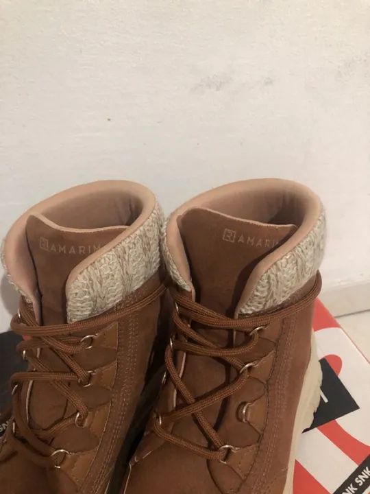 Bota Feminina Marrom - Foto 3