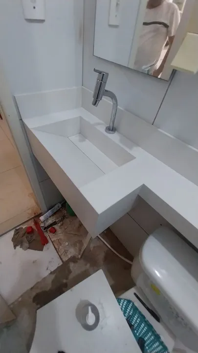 Lavatorios em porcelanato