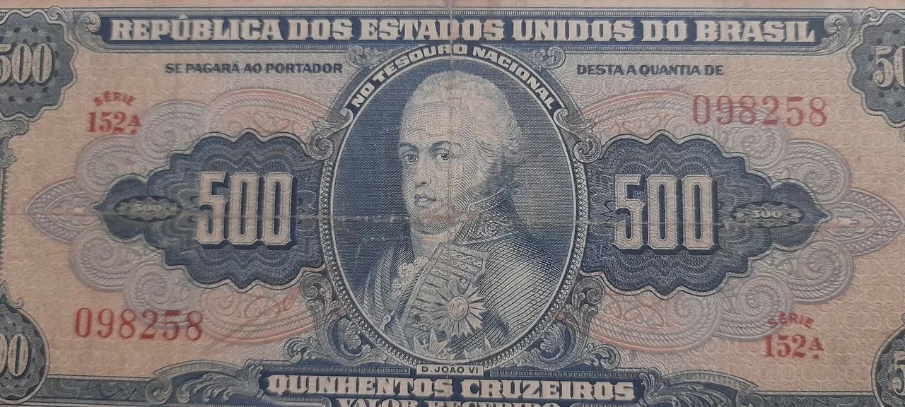 500 Cruzeiros, 1943, Autographed64706224303361121