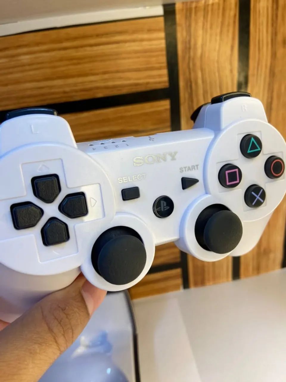 Controle Sem Fio Ps3 - Branco
