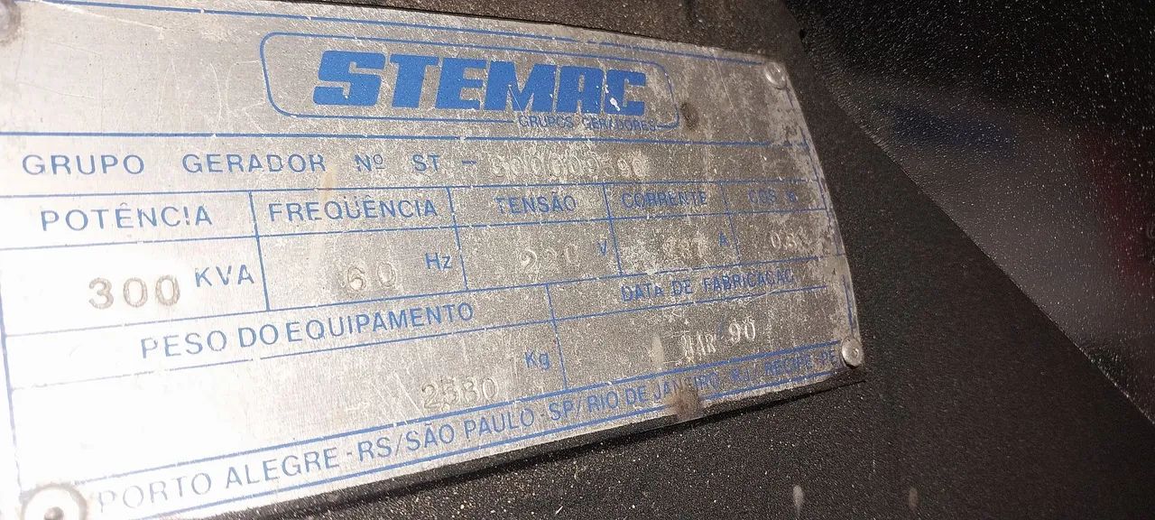 Gerador 300 kva aberto cumins/weg - Foto 5