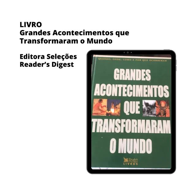 Livro Grandes Acontecimentos que Transformaram o Mundo
