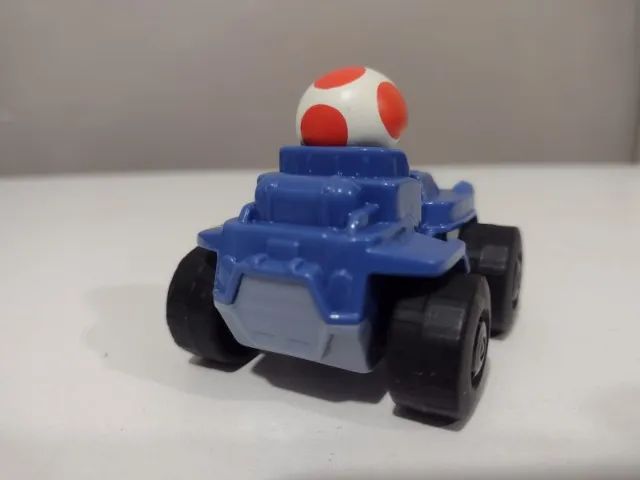 Boneco Carrinho Toad Mario Kart Mcdonalds  - Foto 5