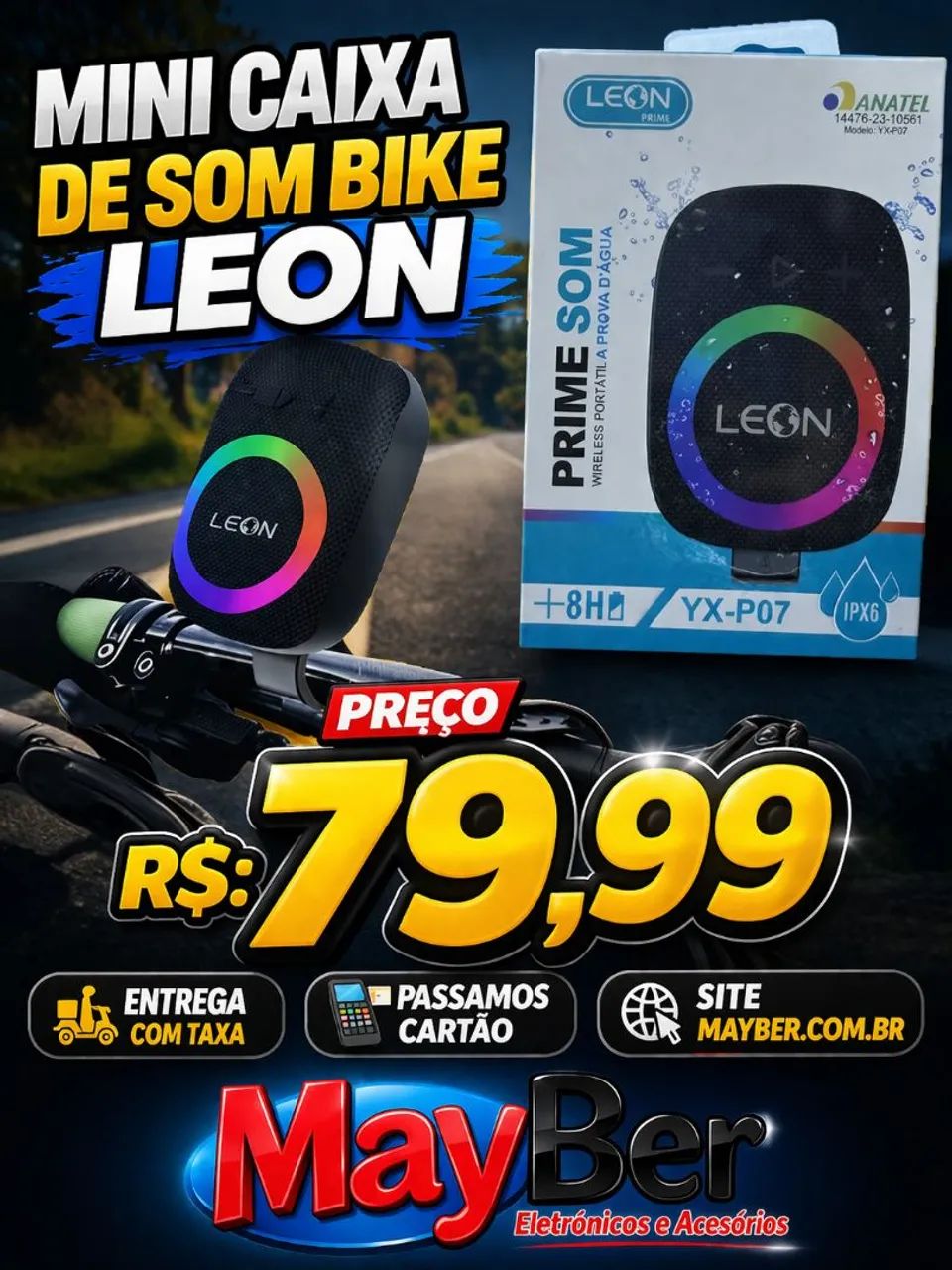 Caixa de som bike  - Foto 2
