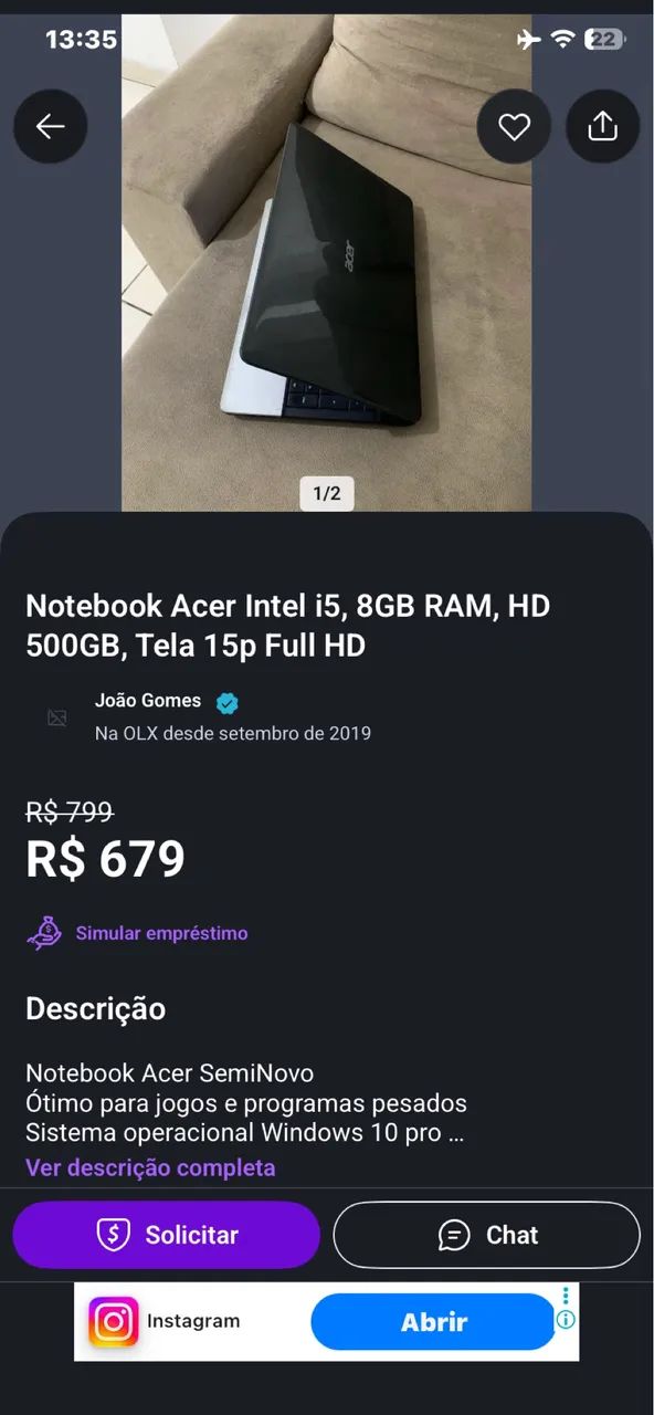 golpista em notebook  - Foto 2