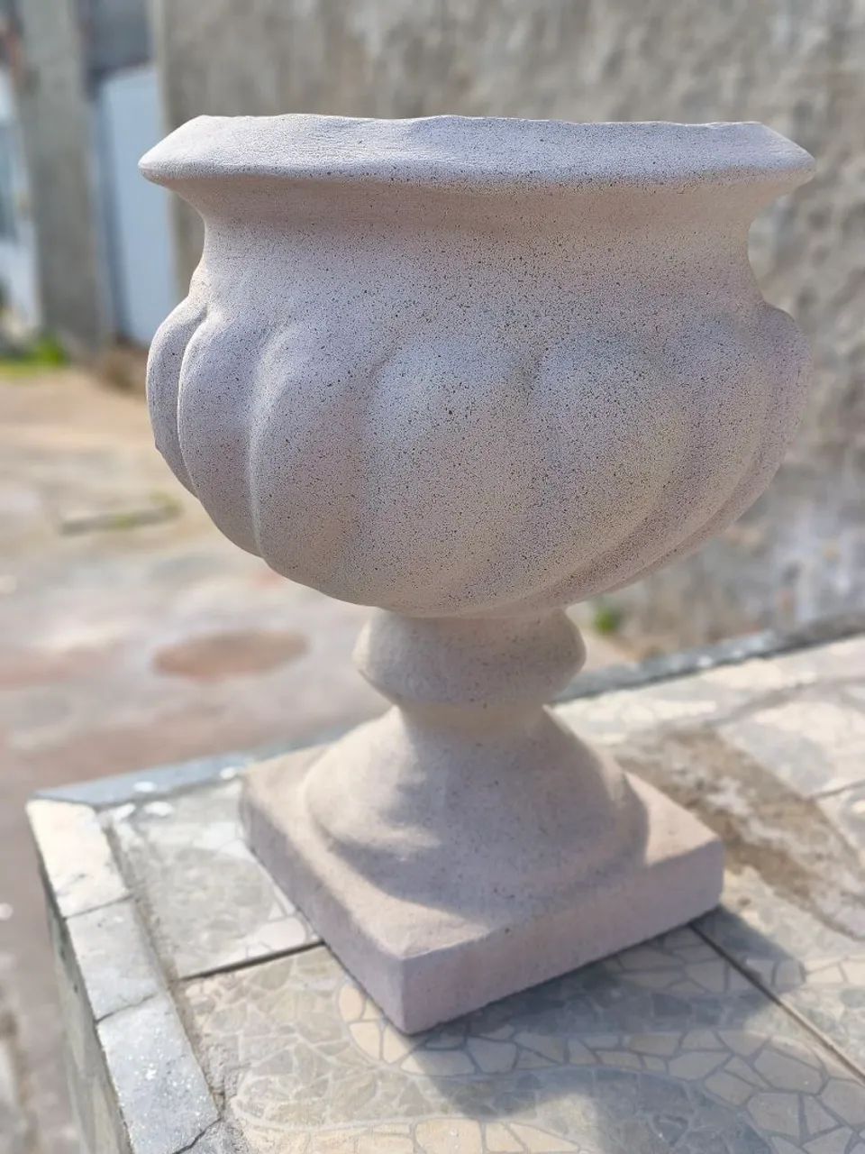 Vaso taça de cimento  - Foto 3